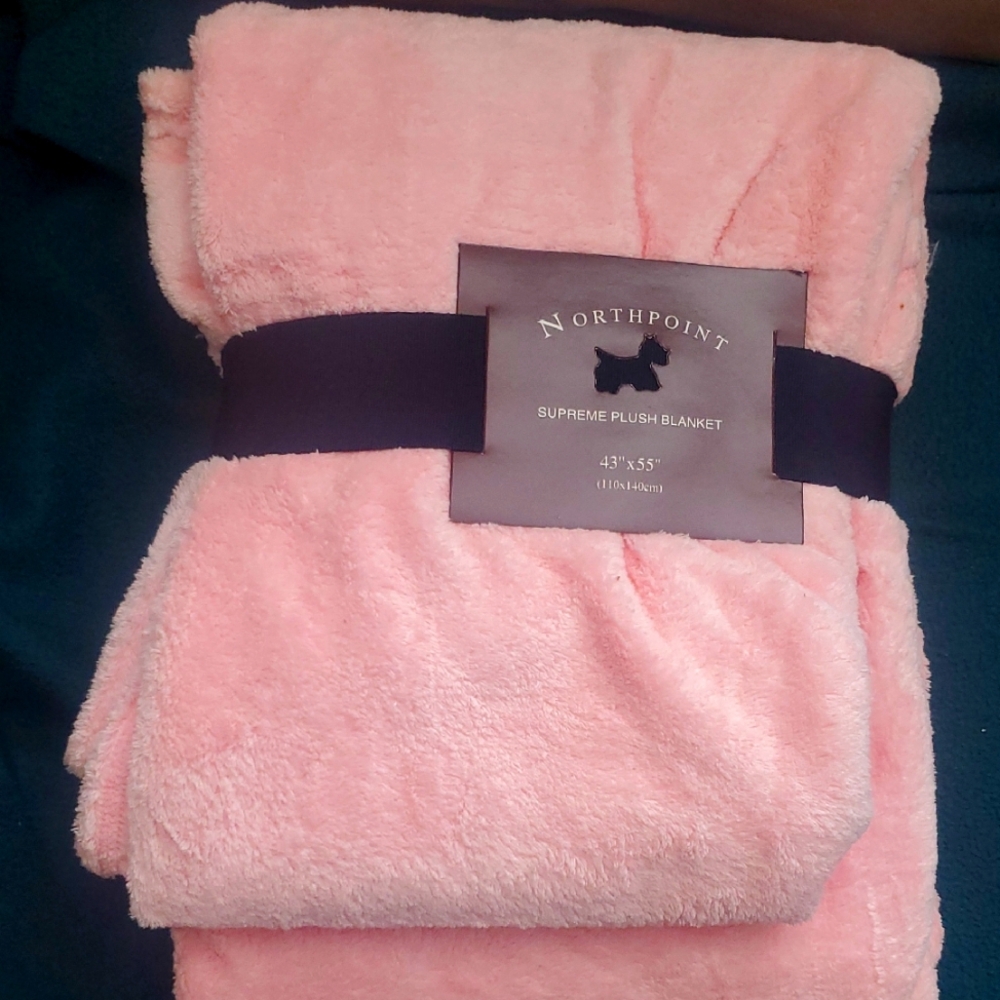 Pink Plush Blanket